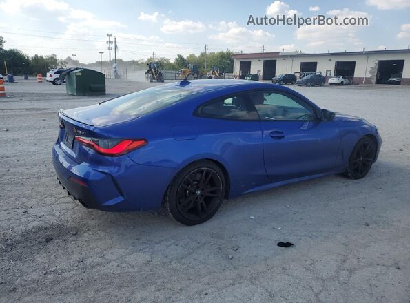 WBA73AP00RCP96792 2024 BMW 4 SERIES Blue უკანა მარჯვენა