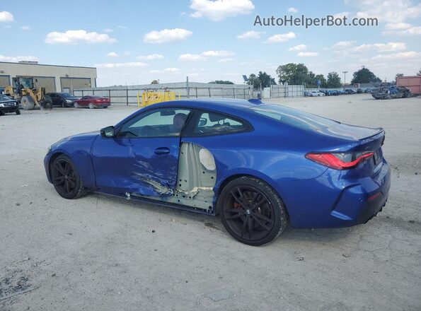 WBA73AP00RCP96792 2024 BMW 4 SERIES Blue უკანა მარცხენა