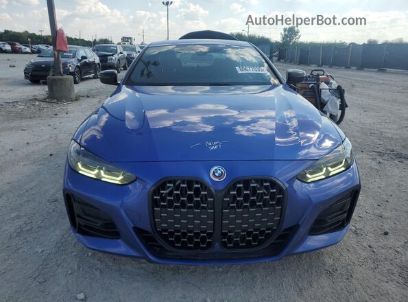 WBA73AP00RCP96792 2024 BMW 4 SERIES Blue წინა ხედი