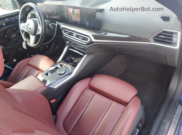 WBA73AP00RCP96792 2024 BMW 4 SERIES Blue წინა პანელის ხედი