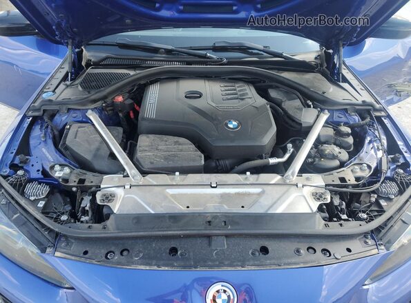WBA73AP00RCP96792 2024 BMW 4 SERIES Blue უკანა სალონის ხედი