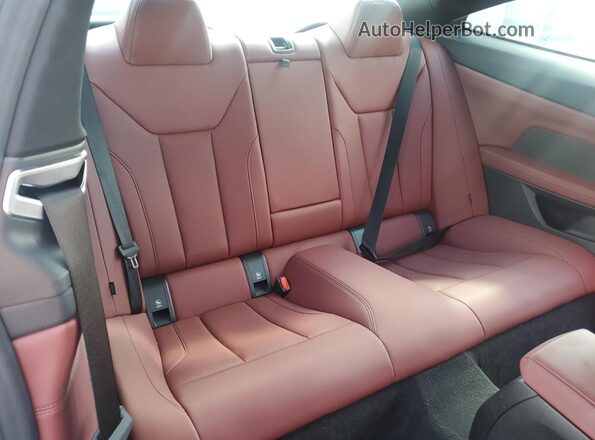 WBA73AP00RCP96792 2024 BMW 4 SERIES Blue უკანა სავარძლების ხედი