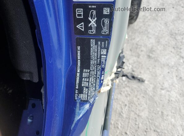 WBA73AP00RCP96792 2024 BMW 4 SERIES Blue ძრავის განყოფილების ხედი