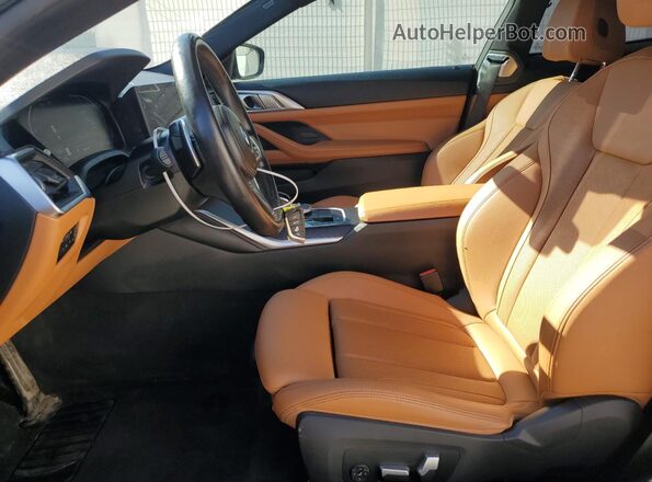 WBA73AP01PCL47196 2023 BMW 4 SERIES Black Вид салону спереду