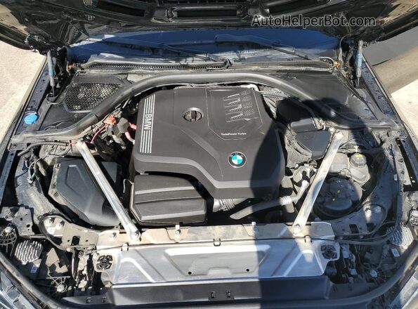 WBA73AP01PCL47196 2023 BMW 4 SERIES Black Вид задньої частини салону