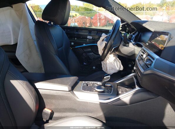 WBA73AP02NCH95124 2022 BMW 4 SERIES Зеленый Вид салона спереди