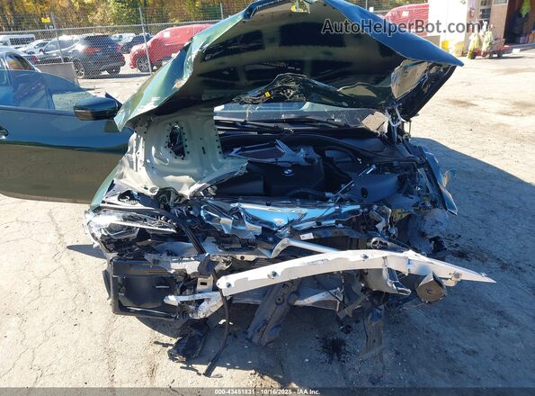 WBA73AP02NCH95124 2022 BMW 4 SERIES Зеленый Вид щитка приборов