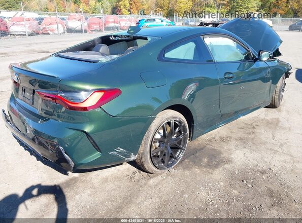 WBA73AP02NCH95124 2022 BMW 4 SERIES Зеленый Задняя правая четверть