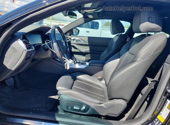 WBA73AP04NCJ51816 2022 BMW 4 SERIES Black Vista interior delantera
