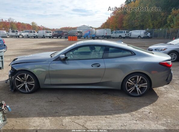 WBA73AP06MCF66900 2021 BMW 4 SERIES Серый Панорамный вид салона 360°