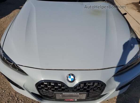 WBA73AP06NCH78990 2022 BMW 4 SERIES Gray უკანა სალონის ხედი