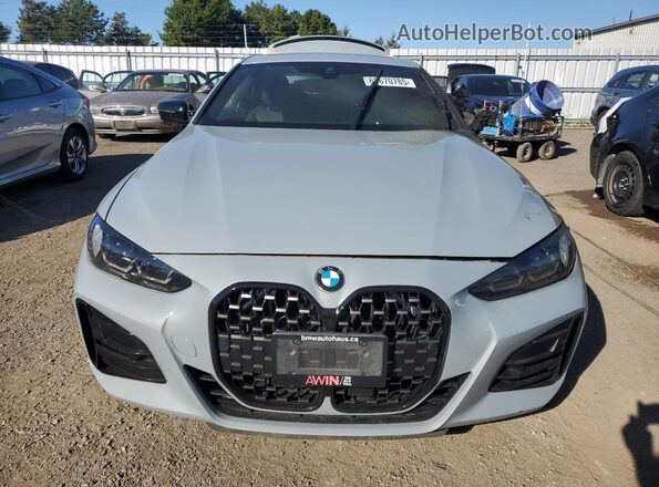 WBA73AP06NCH78990 2022 BMW 4 SERIES Gray წინა ხედი