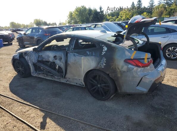 WBA73AP06NCH78990 2022 BMW 4 SERIES Gray უკანა მარცხენა