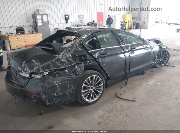 WBA73BJ02MWX01168 2021 BMW 5 SERIES Black Rear right