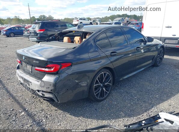 WBA73BJ05MCF83542 2021 BMW 5 SERIES Black Հետևի աջ