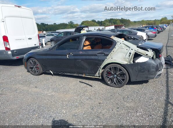 WBA73BJ05MCF83542 2021 BMW 5 SERIES Black Սալոնի 360 աստիճան տեսք