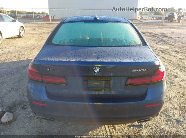 WBA73BJ09MWX18159 2021 BMW 5 SERIES Blue 
