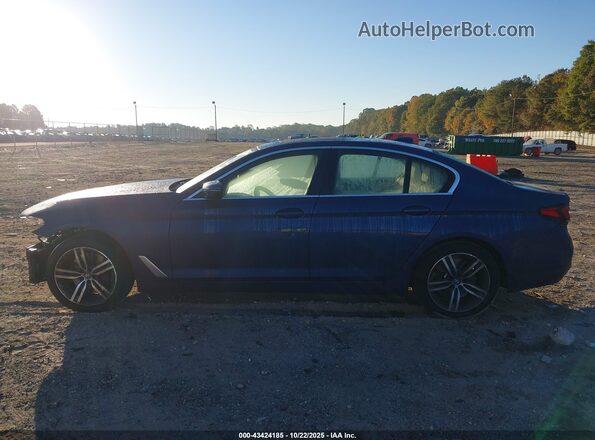 WBA73BJ09MWX18159 2021 BMW 5 SERIES Blue 