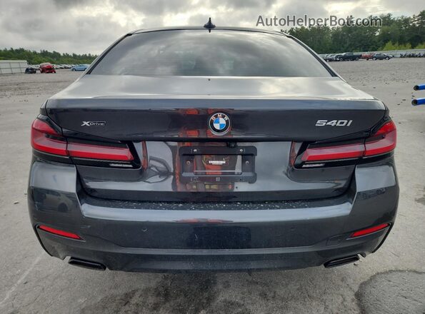 WBA73BJ09NWX65970 2022 BMW 5 SERIES Gray Հետևի տեսք