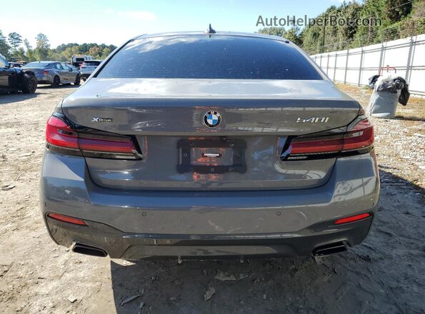 WBA73BJ0XNWX56419 2022 BMW 5 SERIES Gray Հետևի տեսք