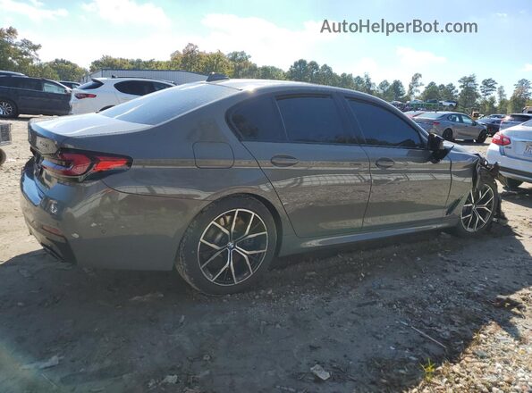 WBA73BJ0XNWX56419 2022 BMW 5 SERIES Gray Հետևի աջ