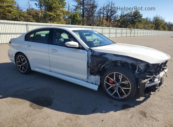 WBA73BJ0XPWY12913 2023 BMW 5 SERIES White Առջևի աջ