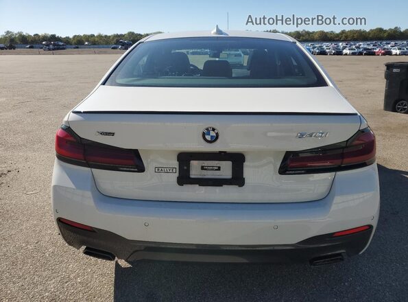 WBA73BJ0XPWY12913 2023 BMW 5 SERIES White Հետևի տեսք