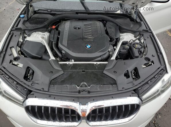 WBA73BJ0XPWY22700 2023 BMW 5 SERIES Белый Вид задней части салона