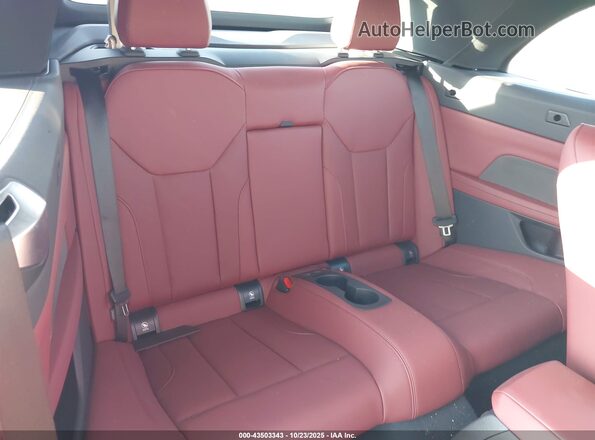 WBA73DB06SCU37896 2025 BMW M4 White VIN კოდის სტიკერის ხედი