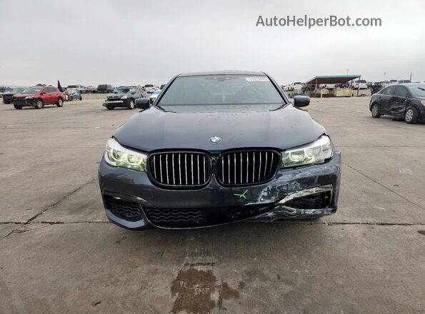 WBA7E2C34HG740975 2017 BMW 7 SERIES Black Widok z przodu
