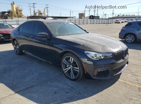 WBA7E2C51KB217404 2019 BMW 7 SERIES Black Przód prawy