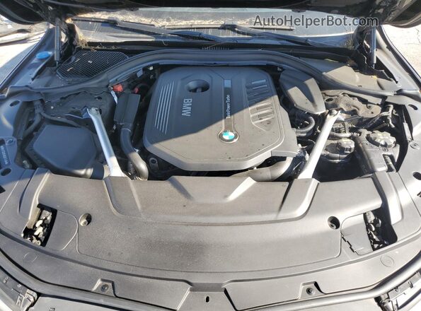 WBA7E2C51KB217404 2019 BMW 7 SERIES Black Widok wnętrza z tyłu