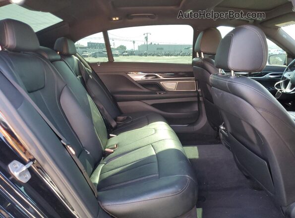 WBA7E2C51KB217404 2019 BMW 7 SERIES Black Widok tylnych siedzeń