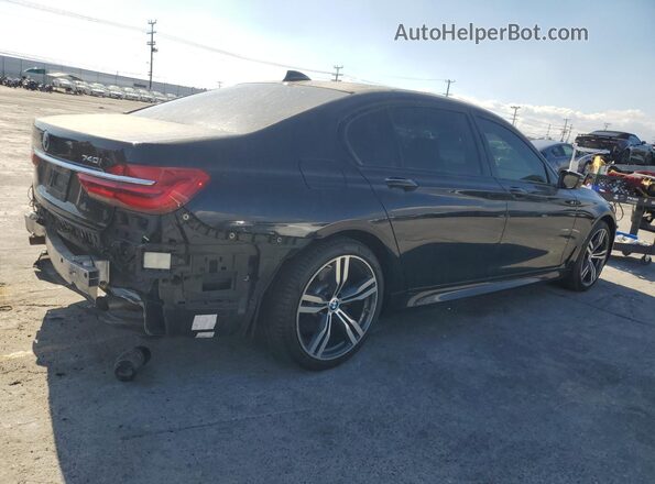 WBA7E2C51KB217404 2019 BMW 7 SERIES Black Tył prawy