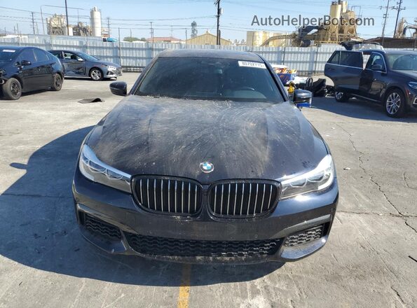 WBA7E2C51KB217404 2019 BMW 7 SERIES Black Widok z przodu