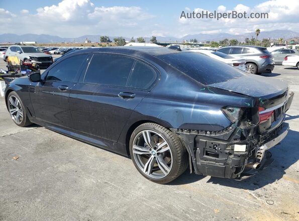 WBA7E2C51KB217404 2019 BMW 7 SERIES Black Tył lewy