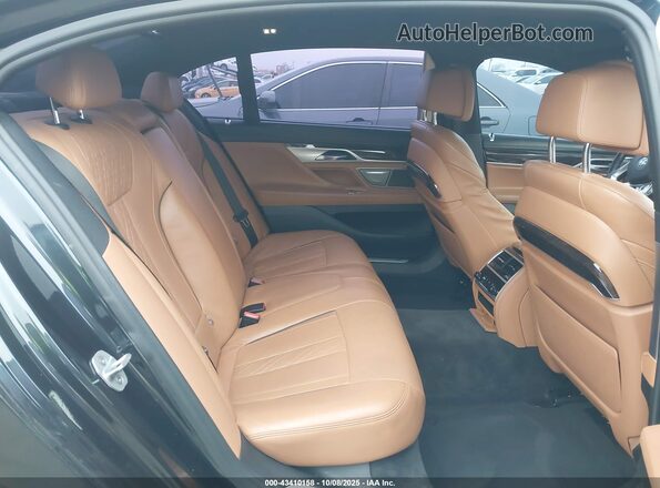 WBA7E2C52JG741730 2018 BMW 7 SERIES Black Widok naklejki z numerem VIN