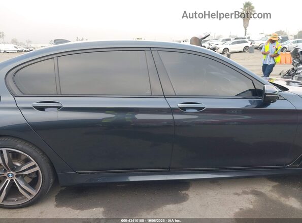 WBA7E2C52JG741730 2018 BMW 7 SERIES Black Widok wnętrza 360 stopni