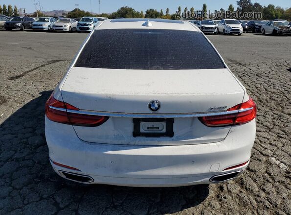 WBA7E2C54JG742829 2018 BMW 7 SERIES White Հետևի տեսք