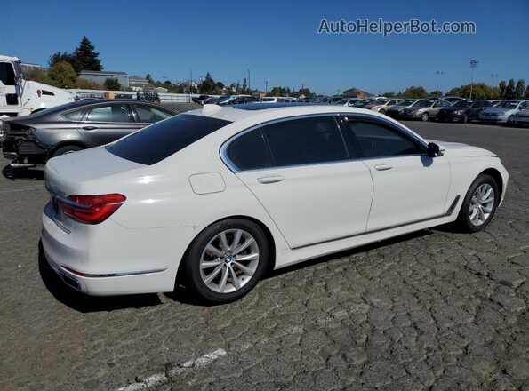 WBA7E2C54JG742829 2018 BMW 7 SERIES White Հետևի աջ