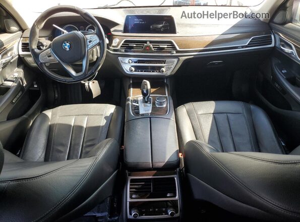 WBA7E2C54JG742829 2018 BMW 7 SERIES White Առջևի վահանակի տեսք