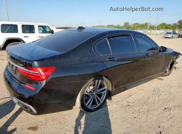 WBA7E4C50KGV70117 2019 BMW 7 SERIES Black Tył prawy