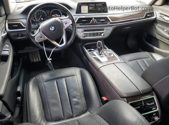 WBA7E4C58KGV28584 2019 BMW 7 SERIES Black Widok deski rozdzielczej