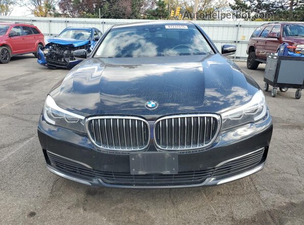 WBA7E4C58KGV28584 2019 BMW 7 SERIES Black Widok z przodu