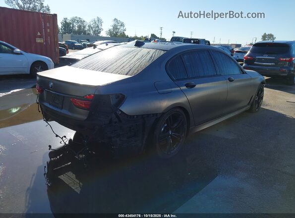 WBA7F0C30HGM22255 2017 BMW 7 SERIES Gray Հետևի աջ