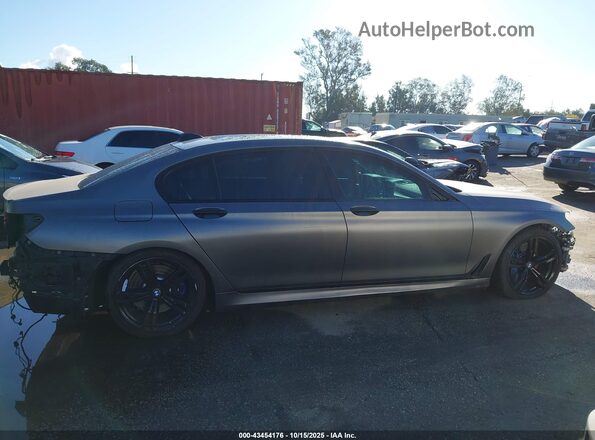 WBA7F0C30HGM22255 2017 BMW 7 SERIES Gray Սալոնի 360 աստիճան տեսք