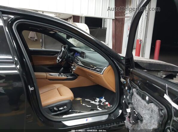 WBA7F0C57KGM26019 2019 BMW 7 SERIES Black Vista interior delantera