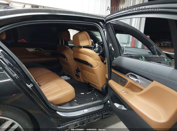 WBA7F0C57KGM26019 2019 BMW 7 SERIES Black Vista de la etiqueta del VIN