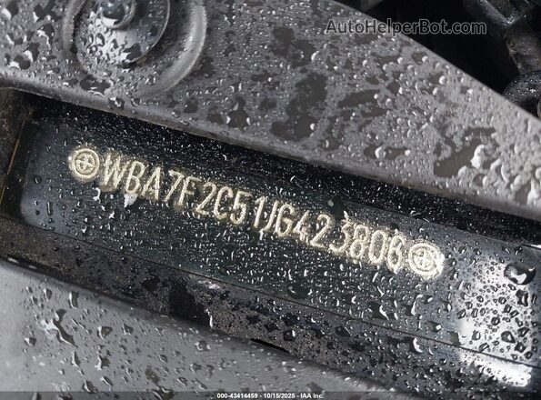 WBA7F2C51JG423806 2018 BMW ALPINA Black 