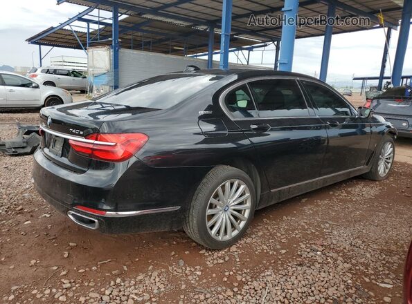 WBA7J2C52JG938425 2018 BMW 7 SERIES Черный Задняя правая четверть
